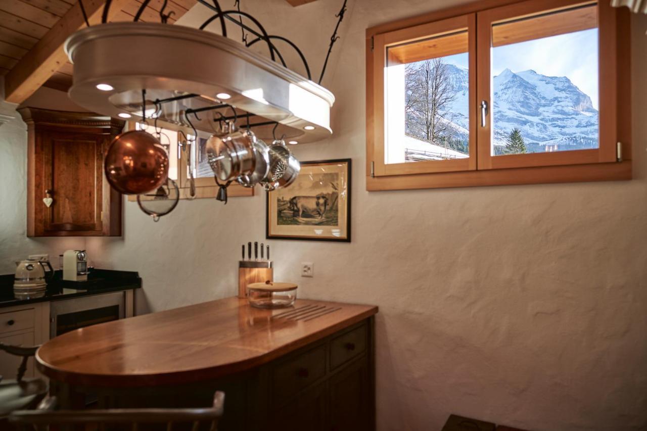 Chalet Baergsunna Penthouse Wengen Esterno foto