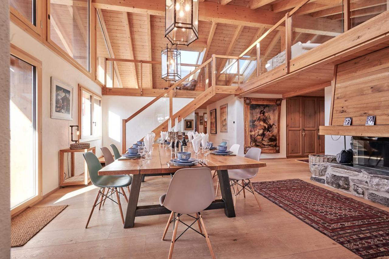 Chalet Baergsunna Penthouse Wengen Esterno foto