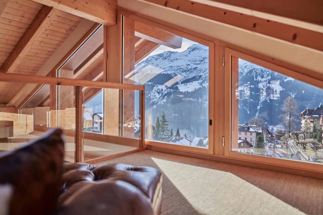 Chalet Baergsunna Penthouse Wengen Esterno foto